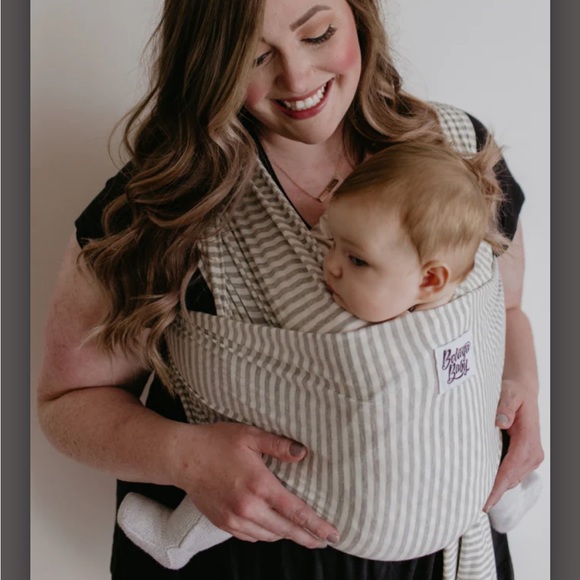 Beluga Baby Other Bondi Sand Ivory Stripe Beluga Baby Wrap Poshmark